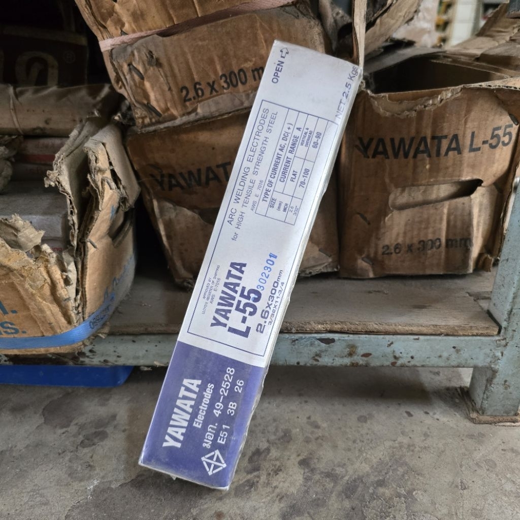 ลวดเชื่อม YAWATA L-55 2.6 มม. (2.5 กก.)