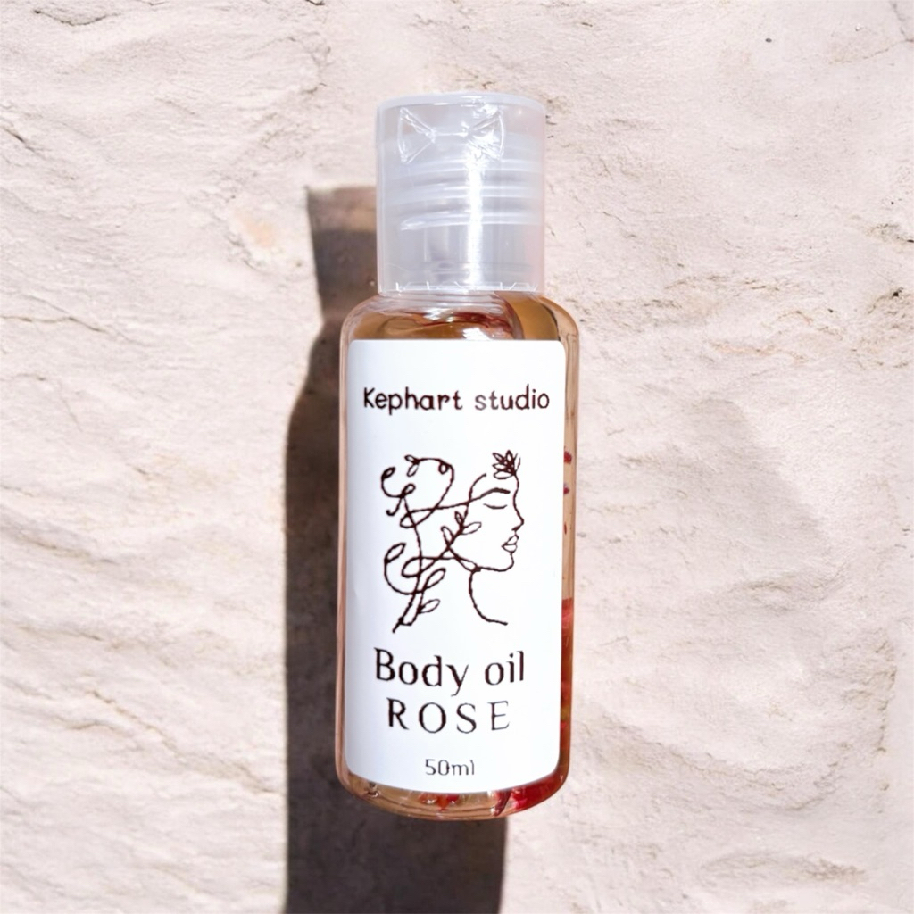 Rose body oil กลิ่นหอมกุหลาบ