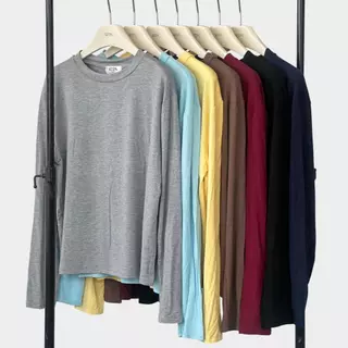 Atipashop - Jolie Longsleeve Top | เสื้อยืดแขนยาว ผ้าเรย่อน ใส่สบาย