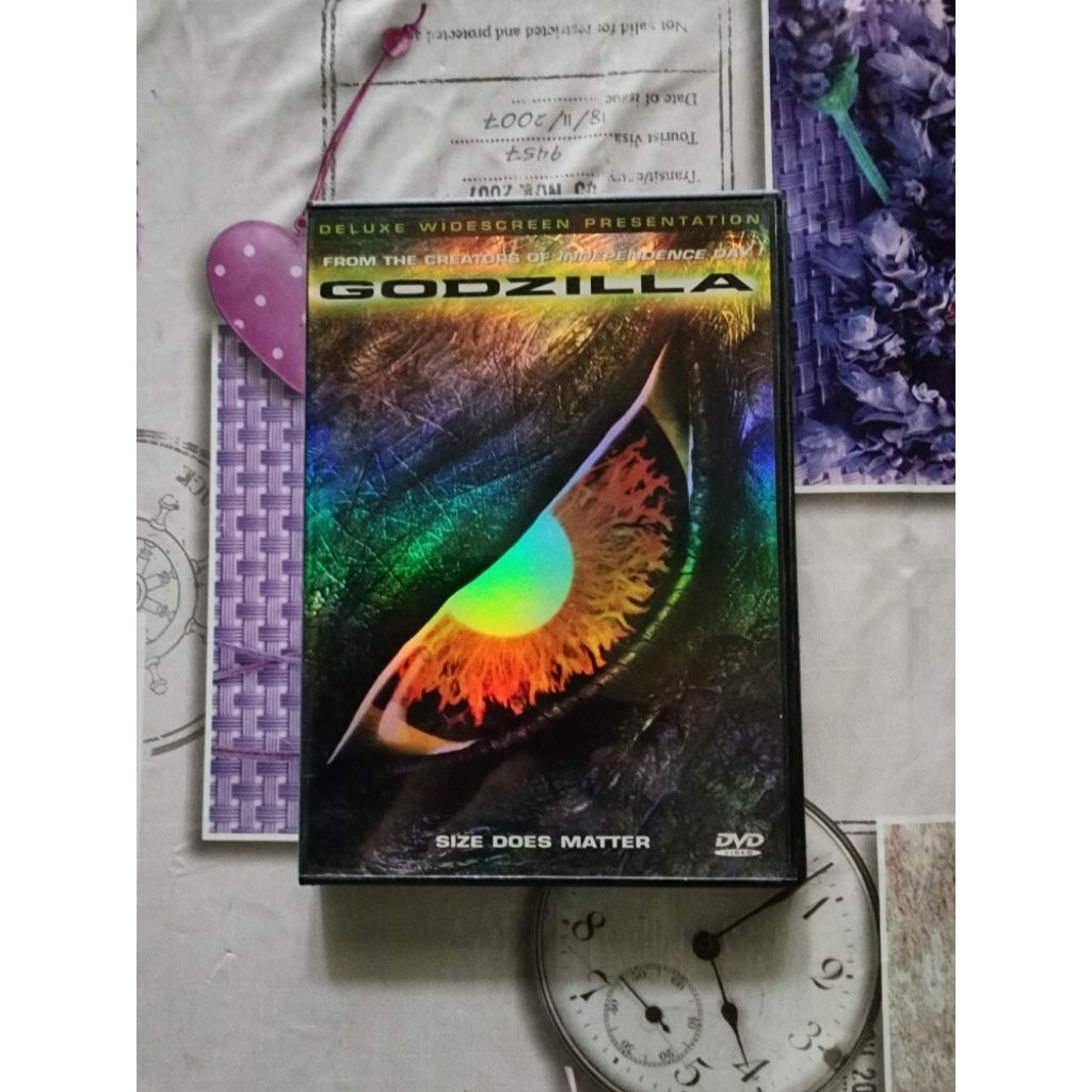 DVD GODZILLAก็อตซิลล่า