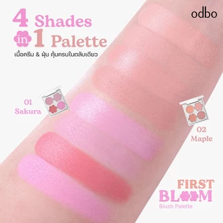 ODBO FIRST BLOOM BLUSH PALETTE -OD1332