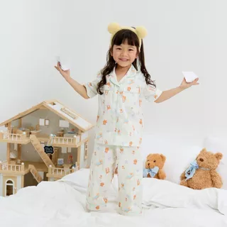 ชุดนอน sliptosleep - Teddy House Kid Set