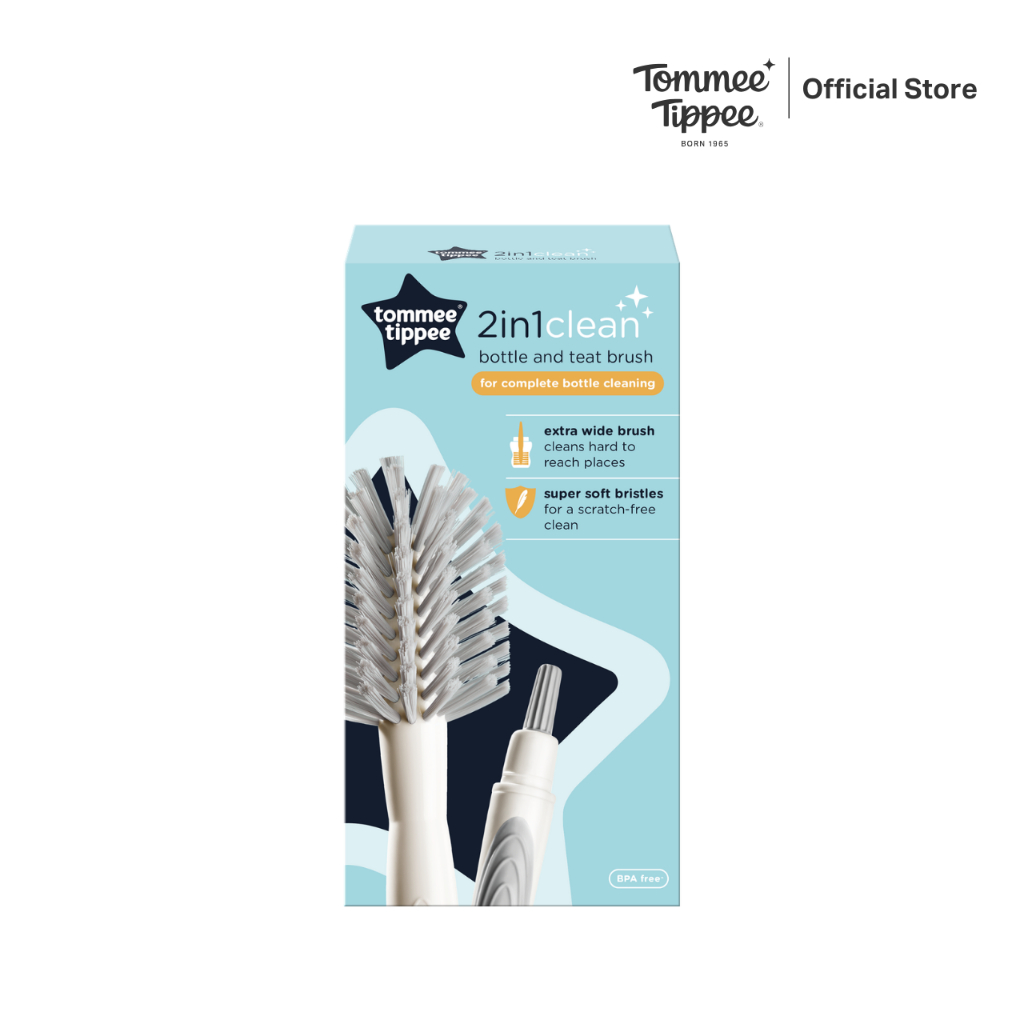 Tommee Tippee แปรงล้างขวดนมและจุกนม 2-in-1 รูปที่ 6