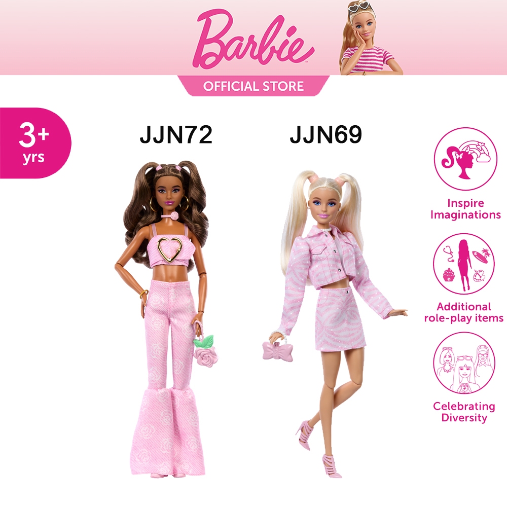 Barbie Deluxe Style Fashion Doll (#9 #12) บาร์บี้ ดีลักซ์ ตุ๊กตาหมายเลข (#9 #12) JJN69 JJN72 ID