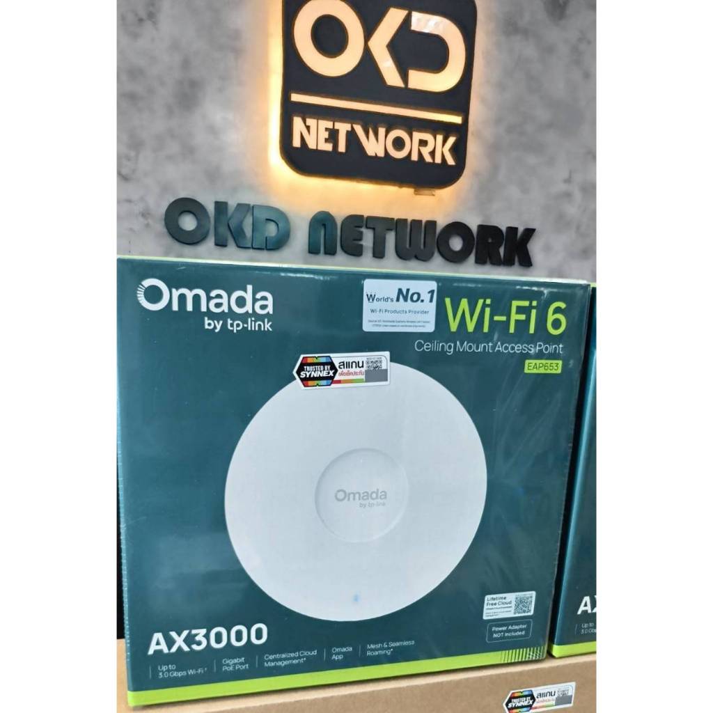 EAP653 TP-LNK AX3000 Ceiling Mount WiFi 6 Access Point