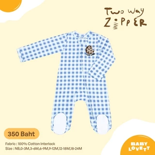 [Babylovett] Breakfast - Two-Way Zipper ชุดนอนคลุมเท้า