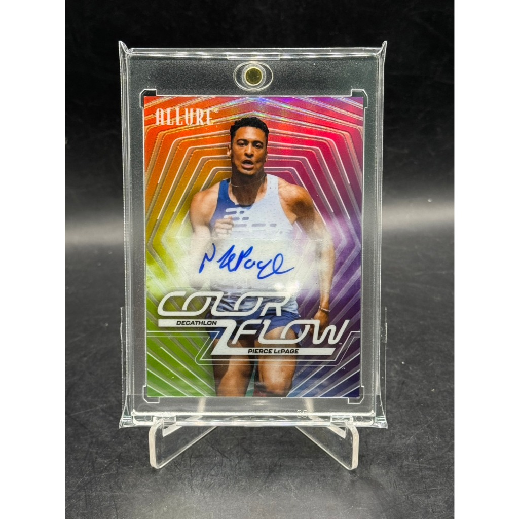 2025 Upper Deck Allure Pierce LePage FULL RAINBOW AUTO Decathlon #CFA-PL