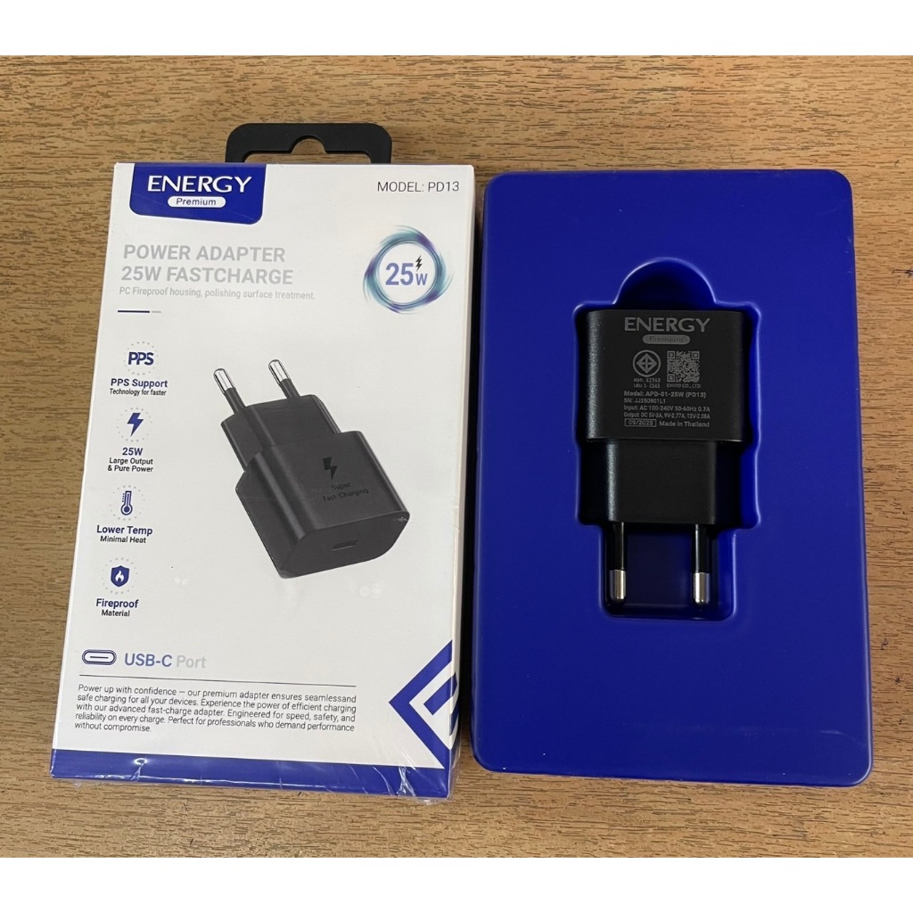 หัวชาร์จ Energy ชาร์จเร็ว Type-C port PD13 25W
