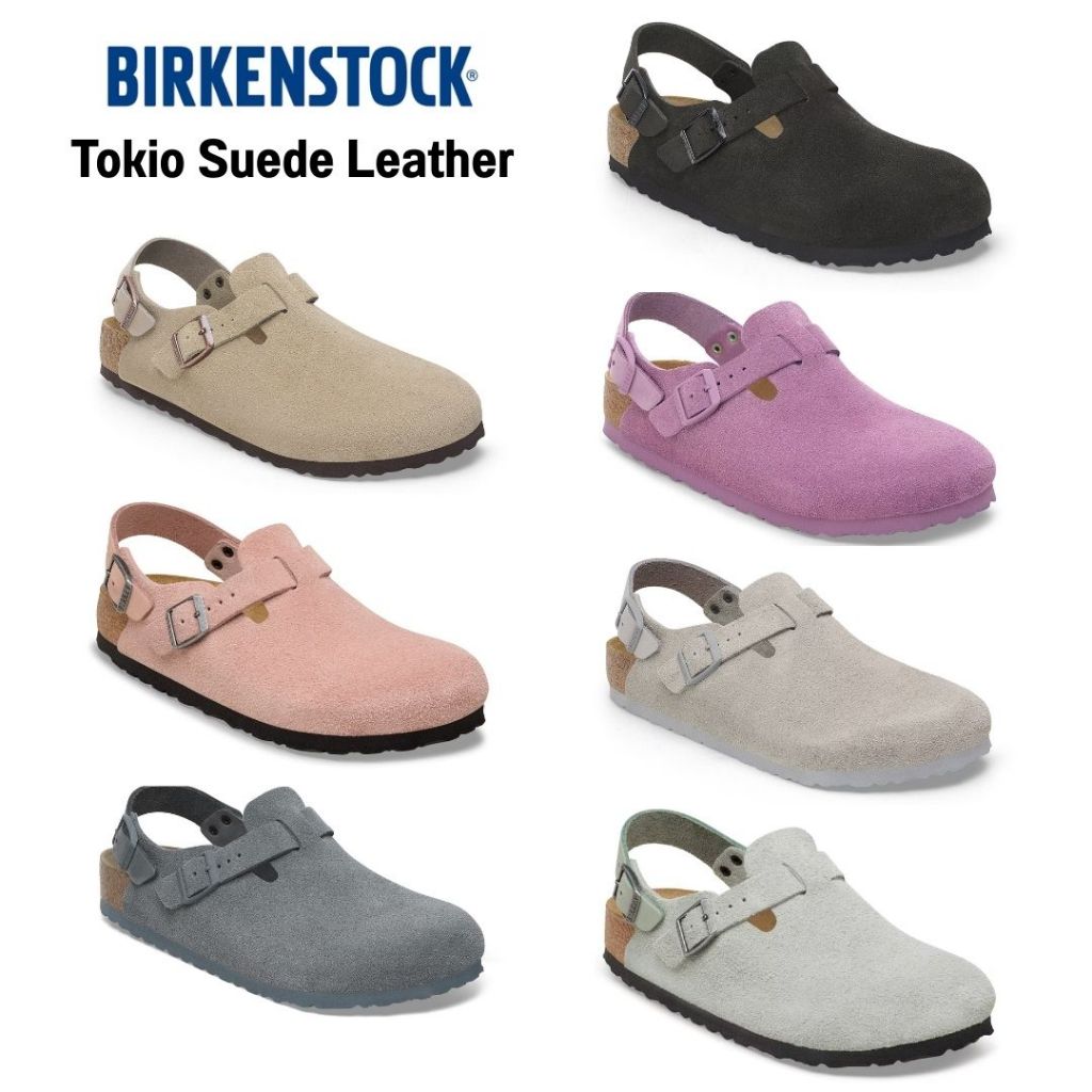 **เก็บโค้ดลดสูงสุด2,000฿**[พรีออเดอร์] ช้อป Birkenstock Tokio Suede Leather รับประกันของแท้ 100 %