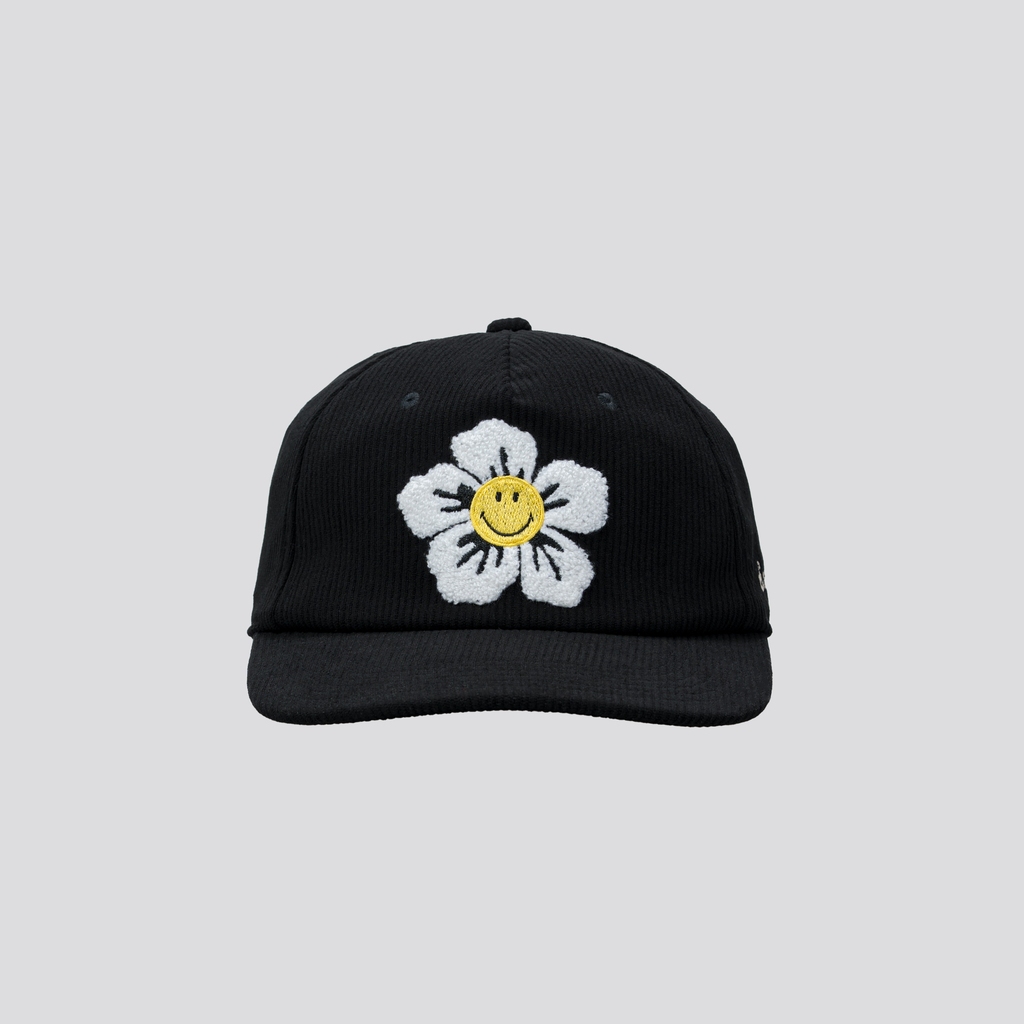 SMILEY قبعة Wanderlust Bloom — أسود — صورة 2