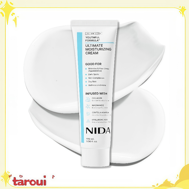 Nida Youthful Formula Facial Cream ครีมบำรุงผิวหน้า Centella + Niacinamide + HA + คอลลาเจน ลดริ้วรอย