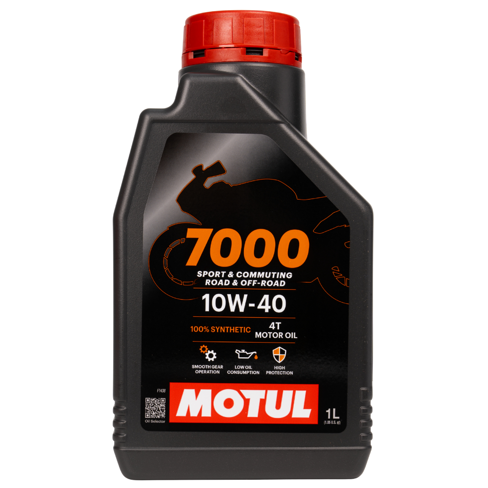 น้ำมันเครื่องสังเคราะห์แท้100% Motul โมตุล 7000 / H-TECH 100 4T 10W-30 / 10W-40 / 10W-50 100% Synthe