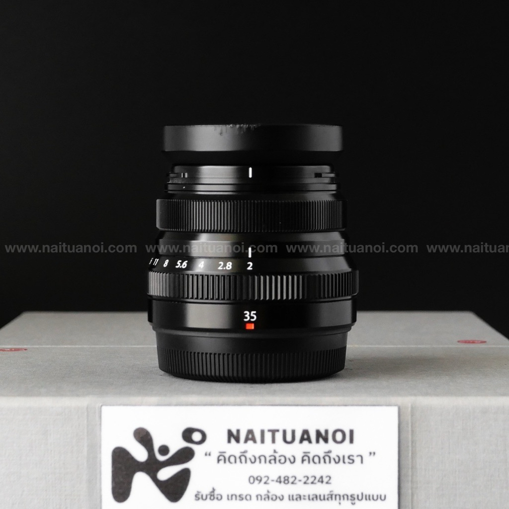 ( Used!! ) Fuji XF 35 F2 R WR Black < Top Mint >