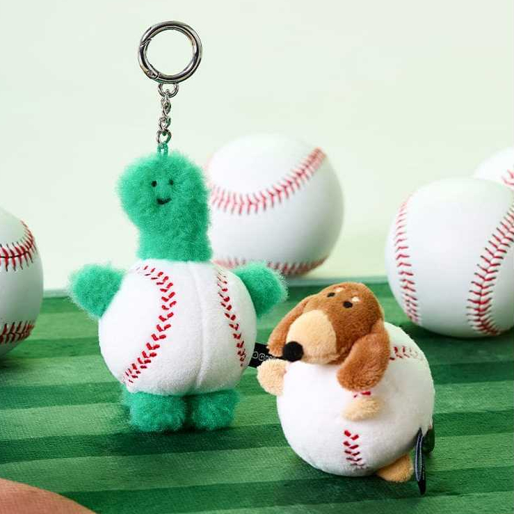 JOGUMAN PLUSH KEYRING BASEBALL พวงกุญแจ