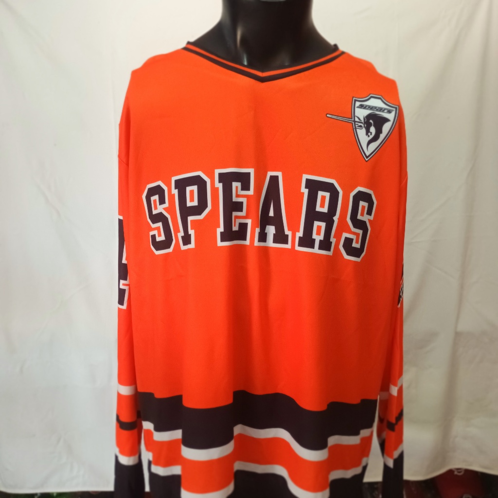 Kubota Spears ice hockey jersey size xl READ DETAILS  เสื้อฮอกกี้น้ำแข็ง Kubota Spears ไซส์ XL อ่านร