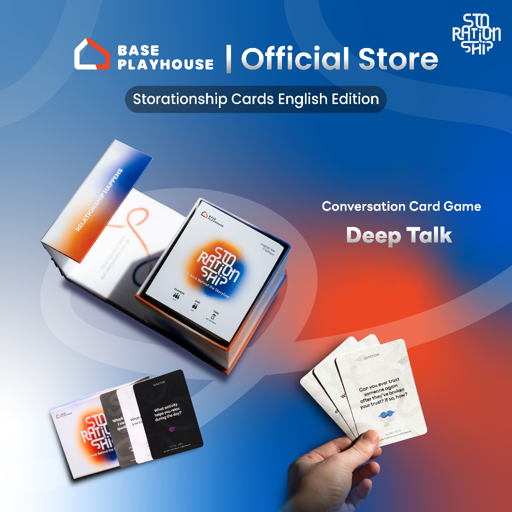 Storationship Deep Talk Conversion Card - English Edition การ์ดชวนคุย Deep Talk ฉบับภาษาอังกฤษ