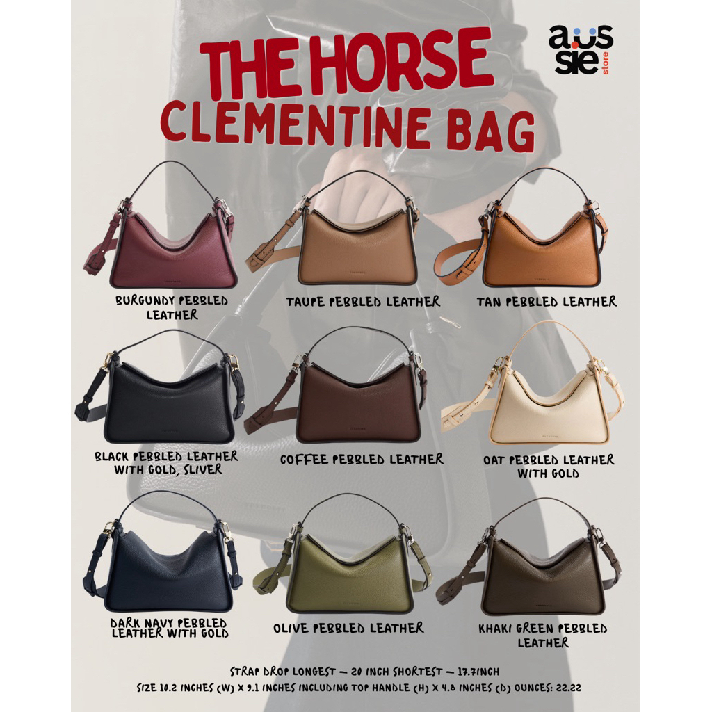 ❤️‍🔥พรีออเดอร์❤️‍🔥กระเป๋า the horse clementine bag