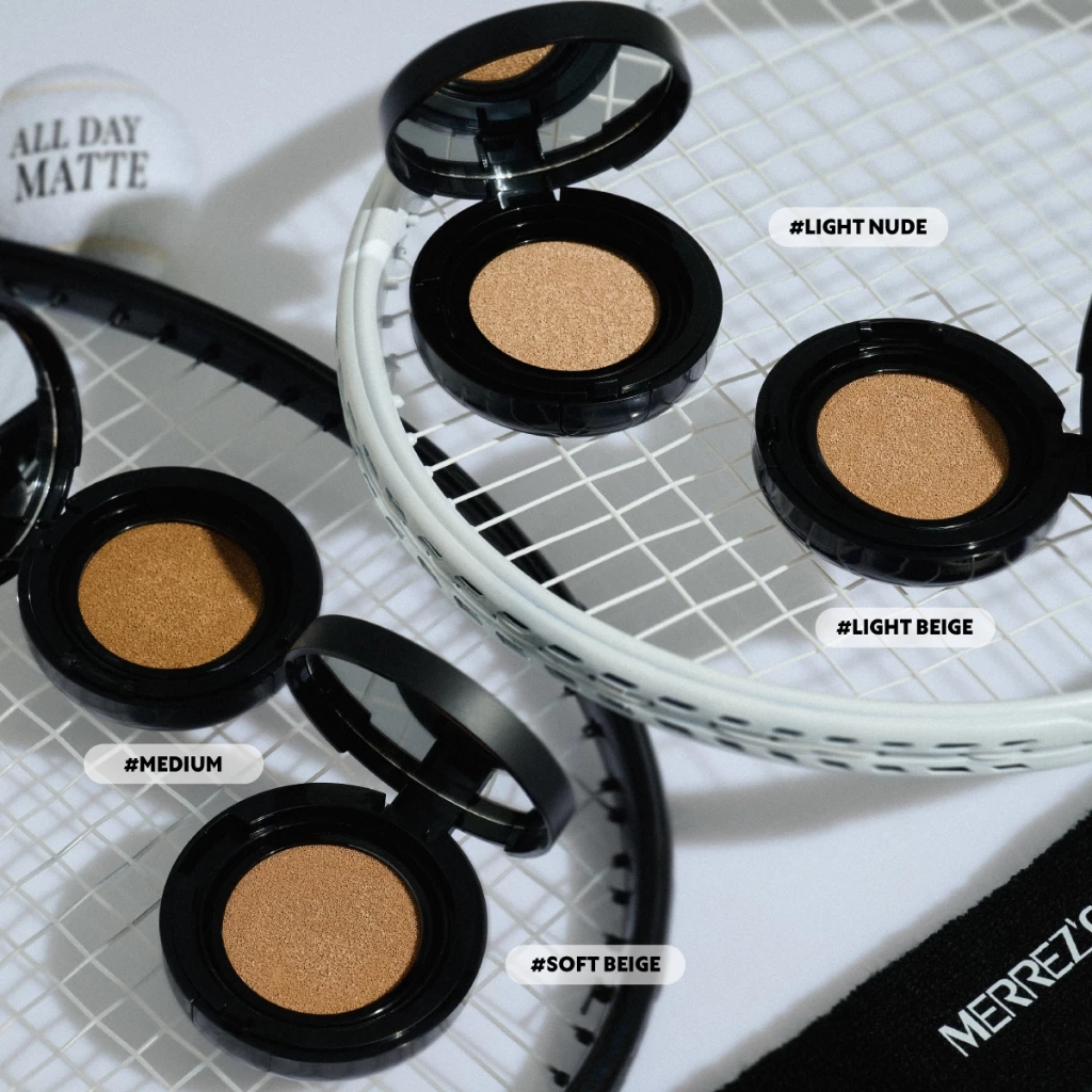 Merrezca All Day Matte Cushion SPF 50+ / PA++++ คุชชั่นผิวแมตต์คุมมันตลอดวัน thumbnail 4