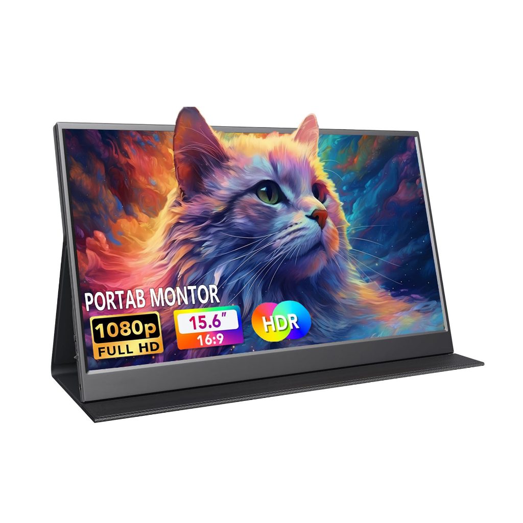 Portable Monitor 4k 15.6inch with touch 4kจอพกพา 4k จอคอม จอมอนิเตอร์ 4K จอภาพแบบพกพา 4k monitor por