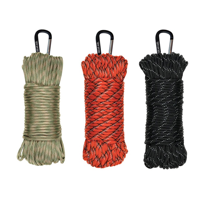 เชือกพาราคอร์ด 550 Paracord Utility Line 30/100 ฟุต Gear Aid