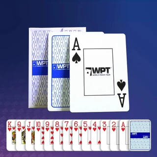 พร้อมแล้ว ไพ่ WPT®ซีรีส์ card PVC plastic magic card การ์ด การ์ดเวทย์มนตร์พลาสติก
