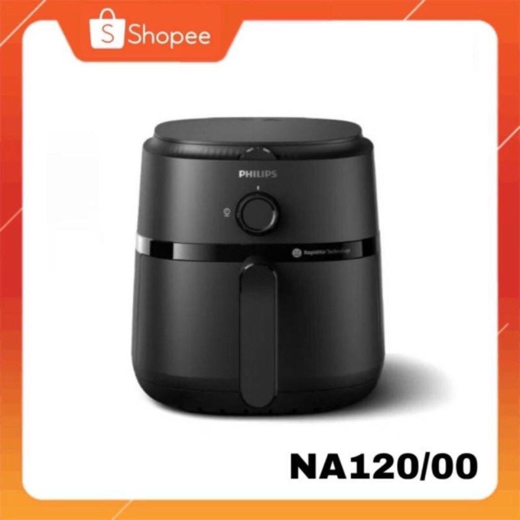 Phillips AirFryer หม้อทอดไร้น้ำมัน รุ่น NA120/00 Series 1000 ความจุ 4.2 ลิตร กำลังไฟ 1,500 วัตต์