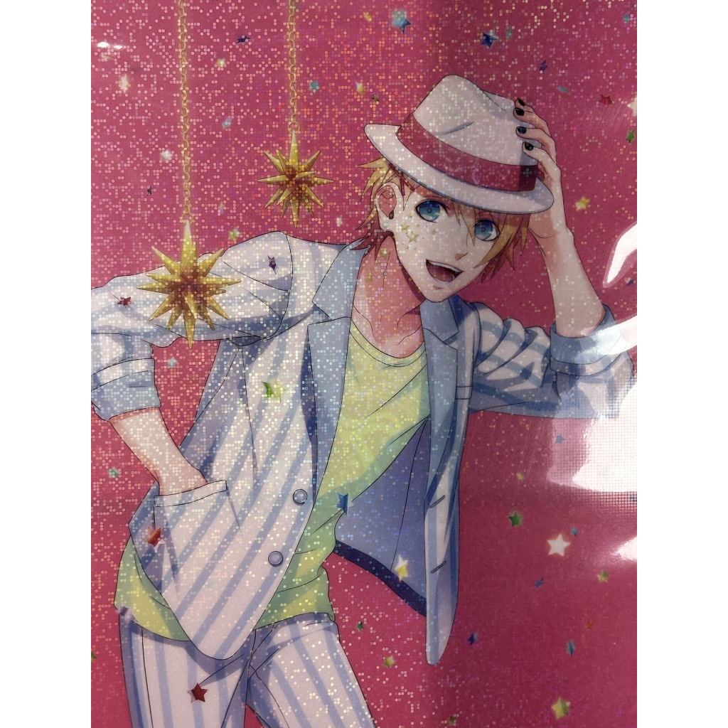 ⭐ Utano Prince Sama 7th Anniversary "Glitter Star" Ver. ...แฟ้มใส Sho Kurusu สภาพกริบในซีลเดิม! ✨💖💎 