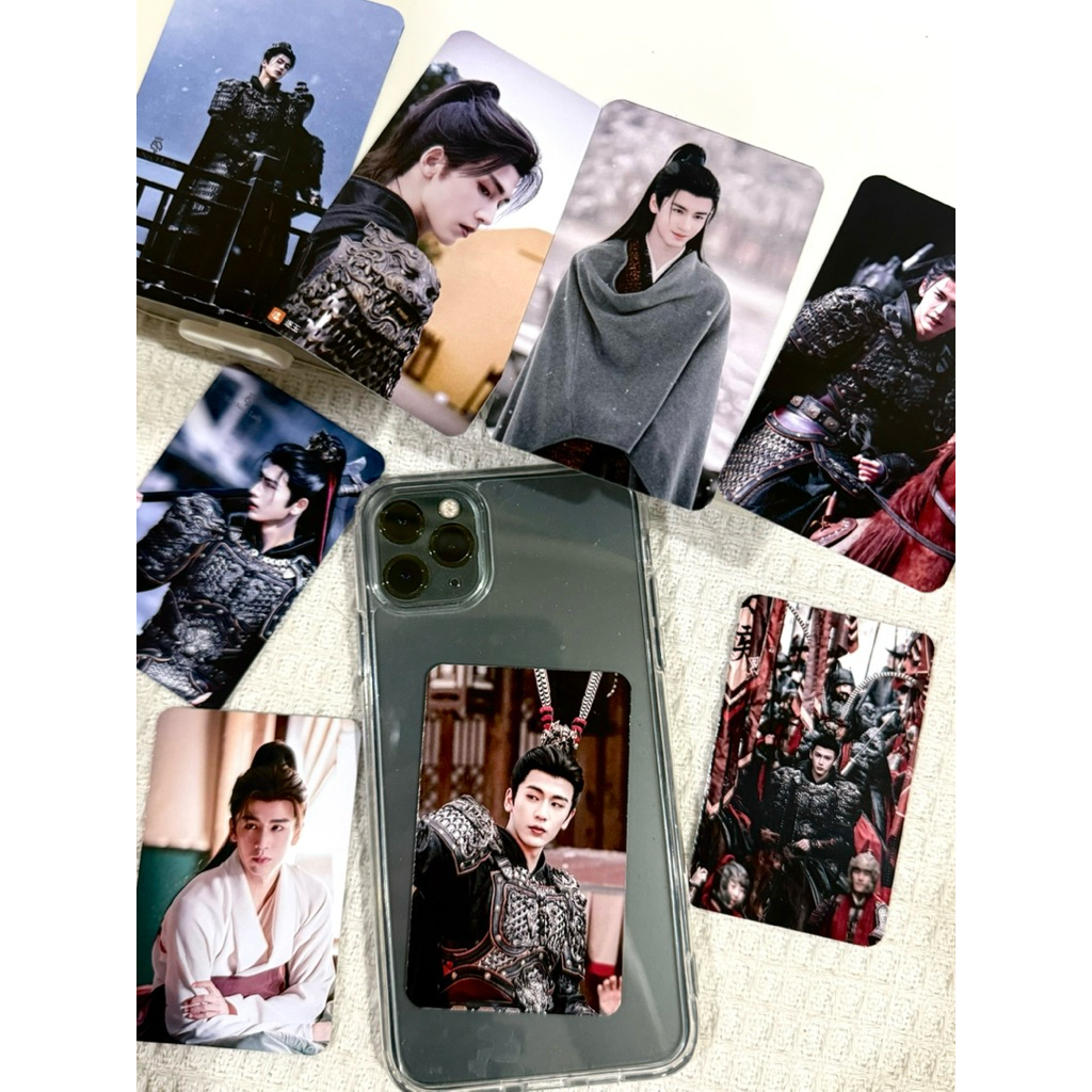 การ์ดตัดมุม อู่อันโหว ล่าหยก จางหลิงเฮ่อ เซี่ยเจิง รูป ใส่หลังเคส ดาราจีน ซีรี่ส์จีน รูปไม่ซ้ำกัน