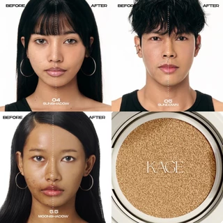 คุชชั่นเสกผิว KAGE VELVET CLOUD CUSHION | ตลับจริงพร้อมสปาตูล่า SPF50 PA+++ บางเบา ปกปิด ติดทน กันน้ำ กันเหงื่อ