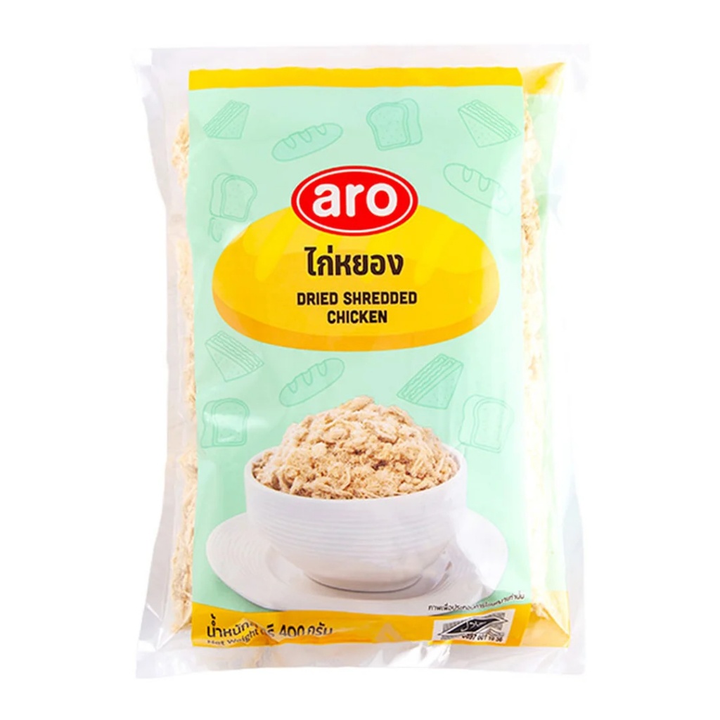 เอโร่ ไก่หยอง 400 กรัม / aro Dried Shredded Chicken 400 G