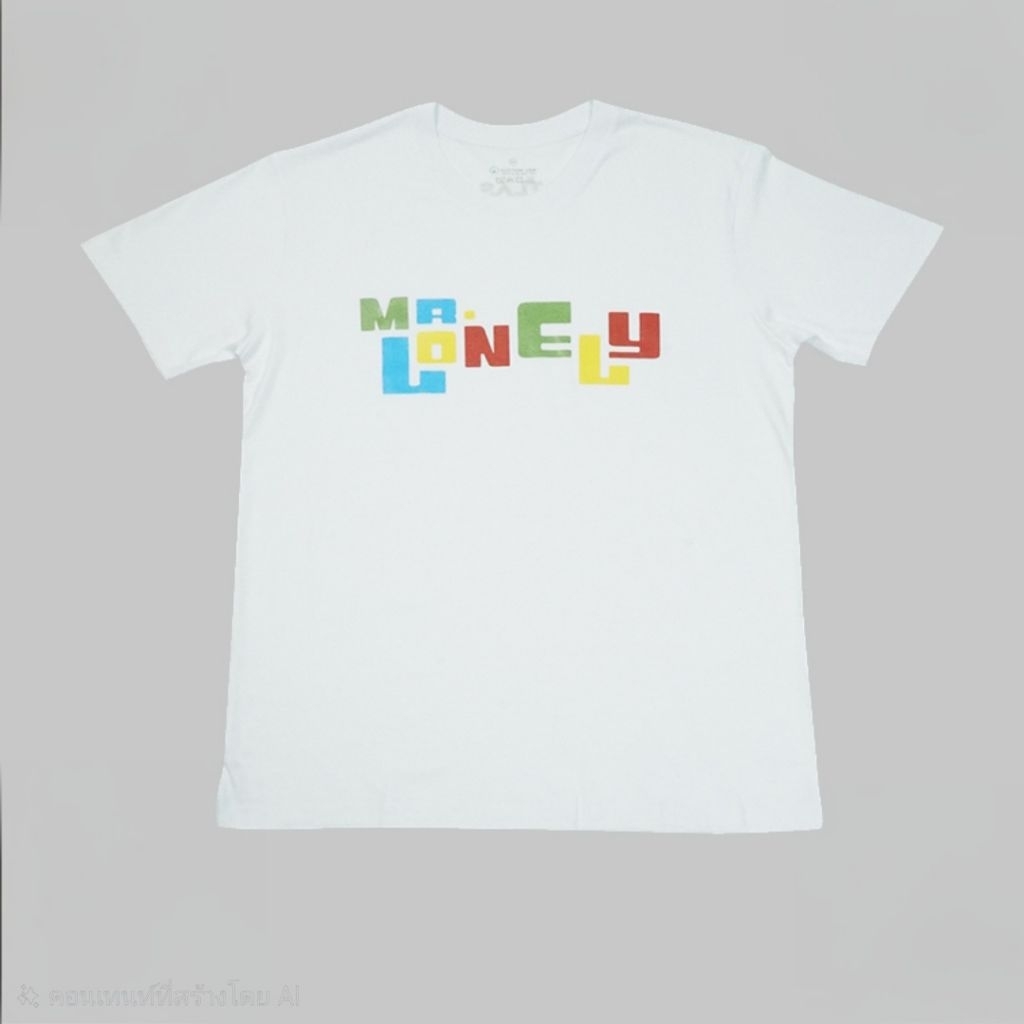ATLAS เสื้อยืดลาย MR.LONELY