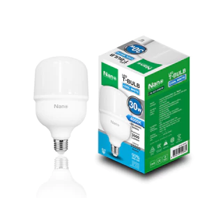 หลอดไฟ LED NANO 7W 9W w12W 18W 30W High Power Bulb หลอดประหยัดไฟมาตรฐานขั้วหลอดไฟเป็นแบบ E27 มี มอก. NL-E27
