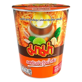 [1แพ็ค6ถ้วย] Mama Cup มาม่า คัพ บะหมี่กึ่งสำเร็จรูป มีหลายรสชาติให้เลือก