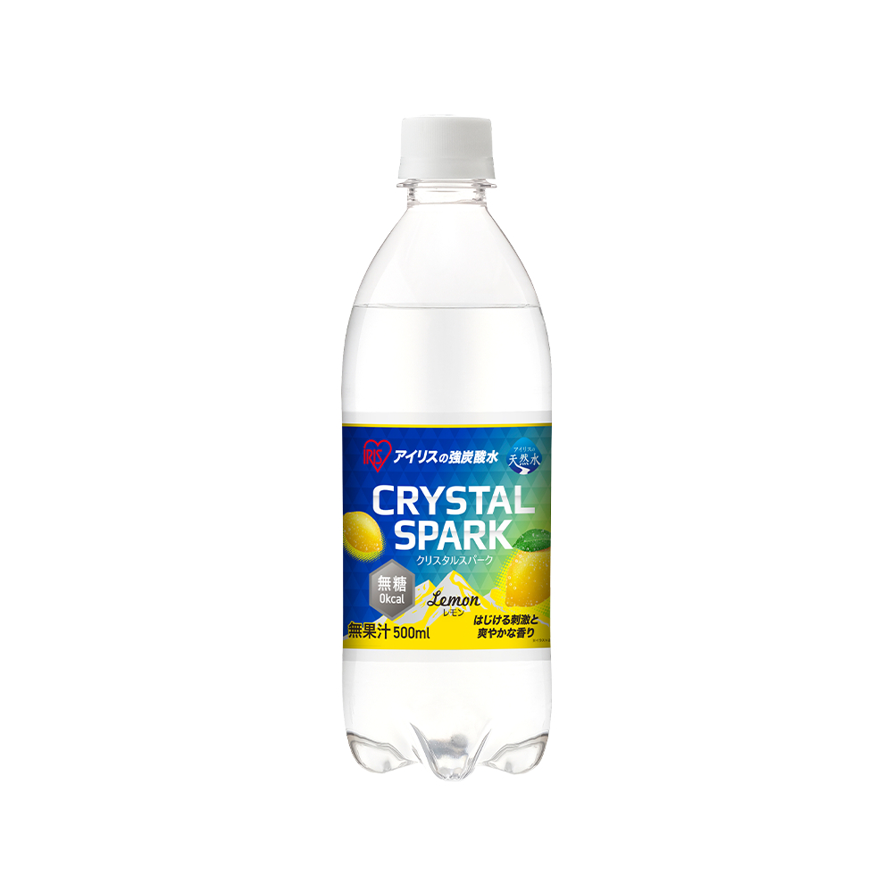 สินค้าแถมฟรี IRIS OHYAMA Sparkling Natural Mineral Water 500ml. กลิ่ยเลม่อนและกลิ่นองุ่น
