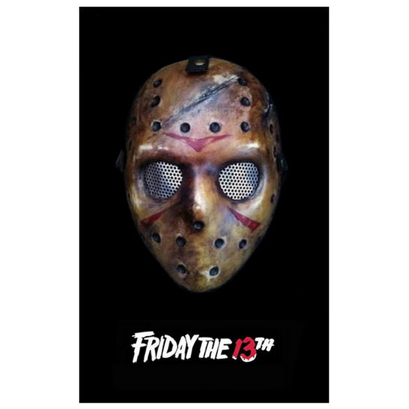 หน้ากากเจสัน Friday 13 Jason Voorhees Mask (Type1) (1/1 Wearable)