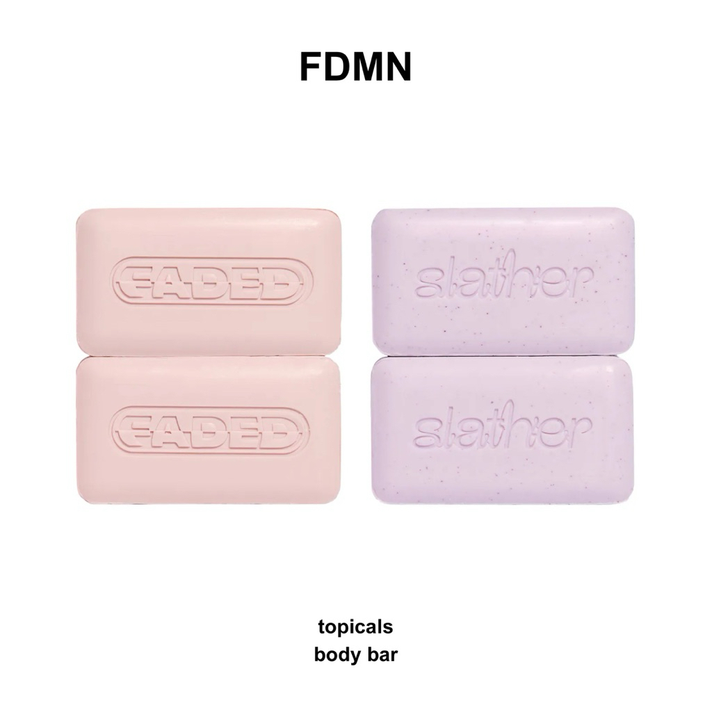 fdmn | (pre-order) topicals faded brightening & cleansing body bar