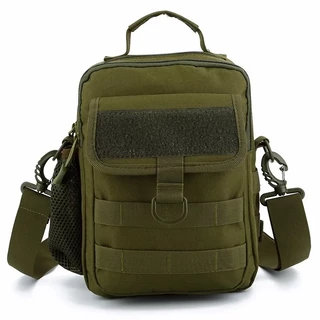ยุทธวิธี Molle กระเป๋ากระเป๋าถือกลางแจ้ง Camping Travel เดินป่าการล่าสัตว์ตกปลาไหล่ Crossbody Messenger กระเป๋าสําหรับชา