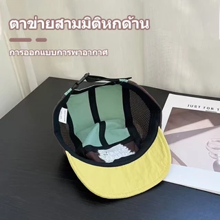 หมวกเบสบอลแห้งเร็ว น้ำหนักเบาที่มีขนาดวงศีรษะใหญ่ พร้อมเทคโนโลยีป้องกันรังสีUV