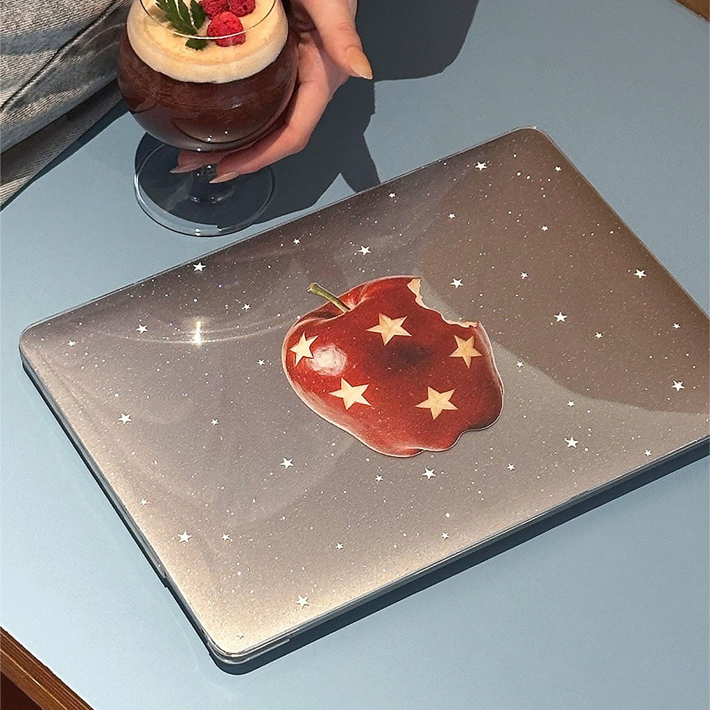 Shesell พร้อมส่ง✨เคส macbook(Glitter)Star Apple Air13 Neo13 Air15 M5/M4เคสสำหรับแมคบุ๊คใสPro13/14/16 ราคา ถูกที่สุด ดีลบีเคเค แกลเลอรีภาพที่ 7