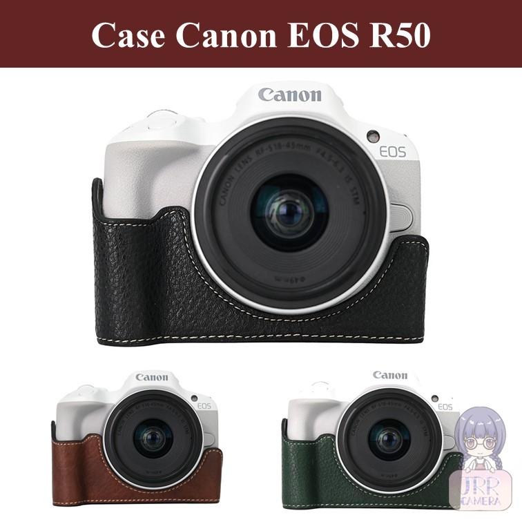 Case สำหรับ Canon EOS R50 / เคส Canon EOS R50 Case Canon EOS R50 Half Case EOS R50 เคส EOS R50 Half 