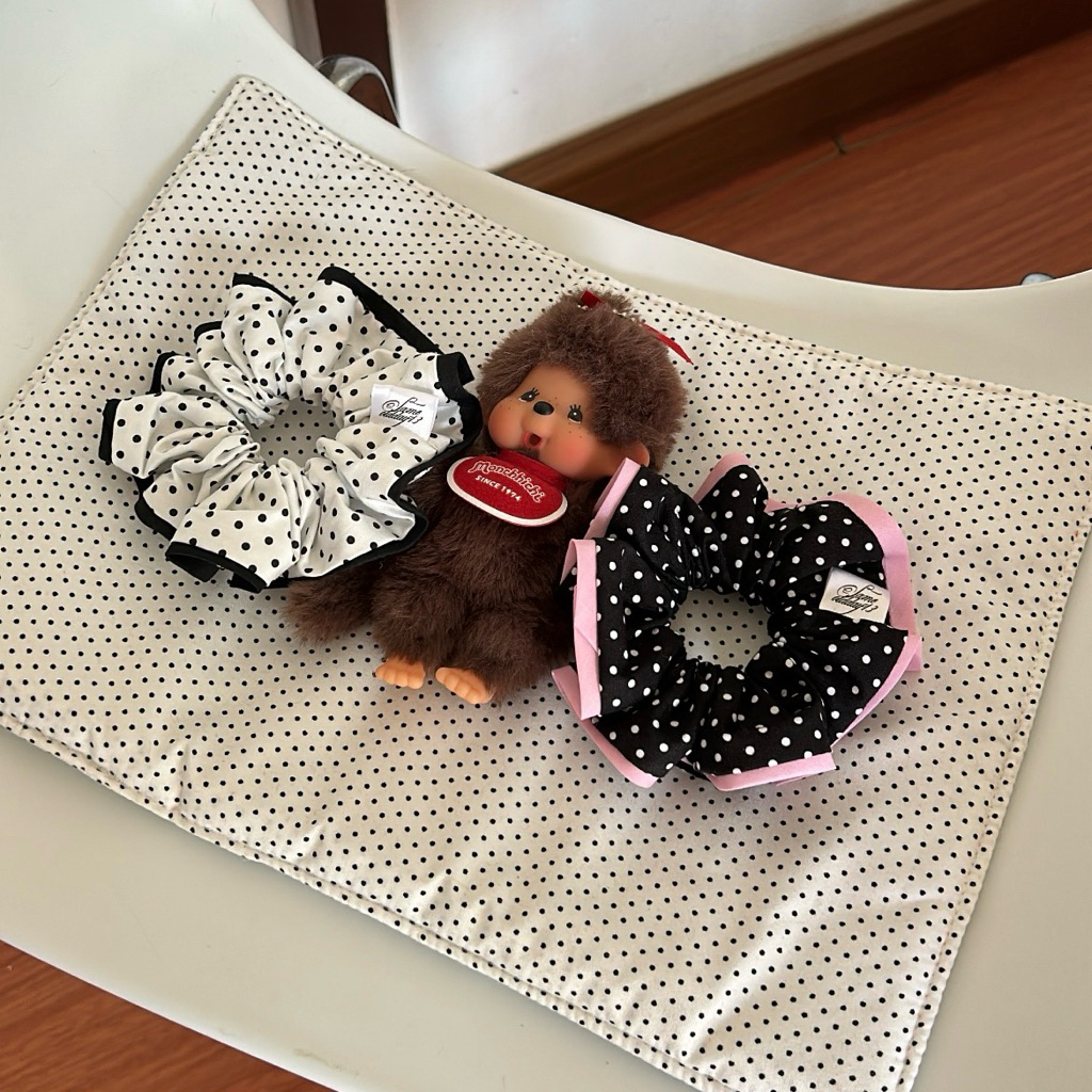 sameoldday Scrunchie | ยางรัดผม Polkadot