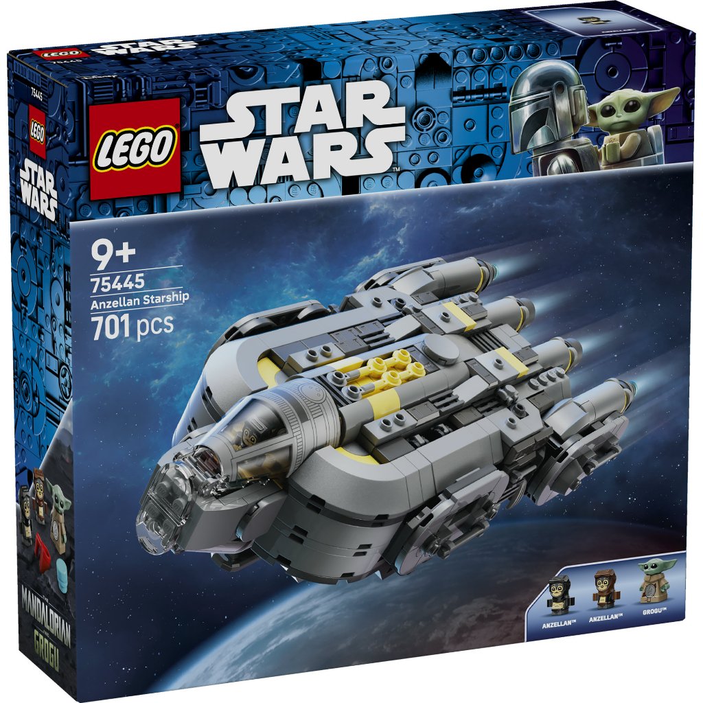 LEGO Star Wars ‏75445 سفينة Anzellan ‏(701 قطعة) — صورة 3