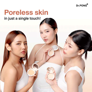 Dr.PONG ZERO PORE blurring K powder แป้งพัฟเบลอรูขุมขน ปกปิด คุมมัน MADE IN KOREA จากเกาหลี