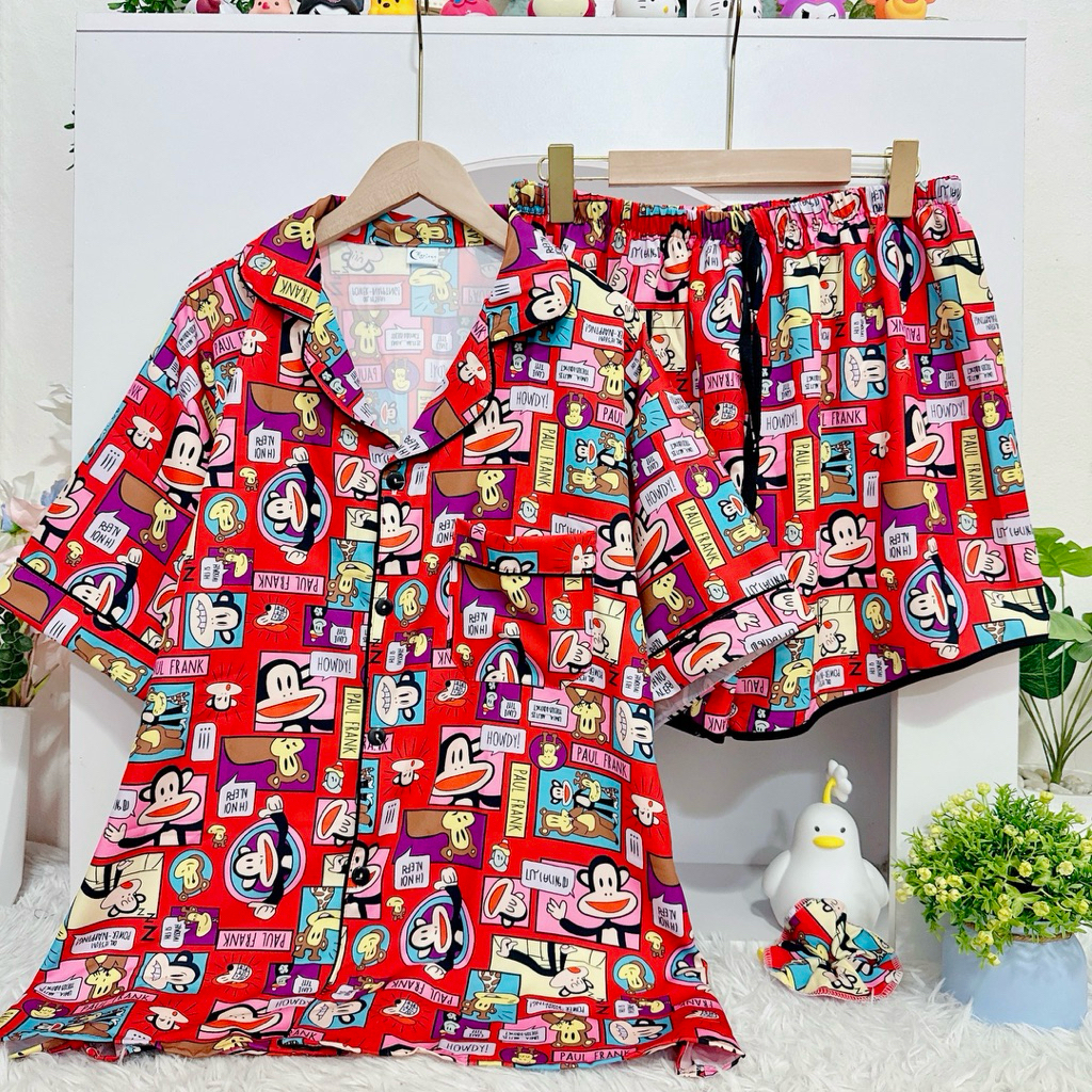 ชุดนอนผ้าไหมอิตาลี่ ขาเว้า อก44 /48 /52