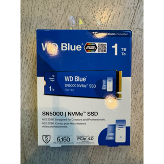 1 TB SSD M.2 PCIe 4.0 WD SN5000 BLUE NVMe M.2 2280 1 tb.