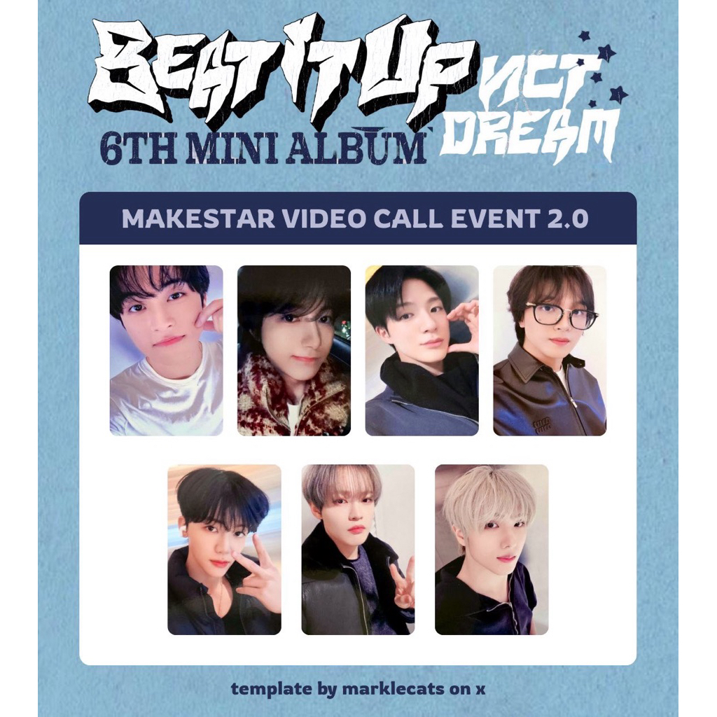 [พร้อมส่ง‼️] NCT DREAM - Beat It Up [Digipack Ver.]