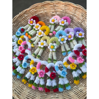 พวงมาลัยจิ๋ว มาลัยจิ๋ว พวงมาลัยลวดกำมะหยี่ พวงมาลัยวันแม่ มา…