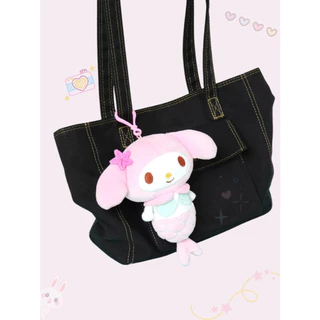 My Melody Key Chain-พวงกุญแจเงือกน้อย มาย เมโลดี้ ห้อยกระเป๋า I Daiso เกาหลี