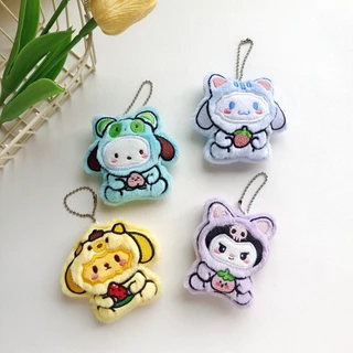 ตุ๊กตาสัตว์น่ารักจี้กระเป๋าแขวนพวงกุญแจ