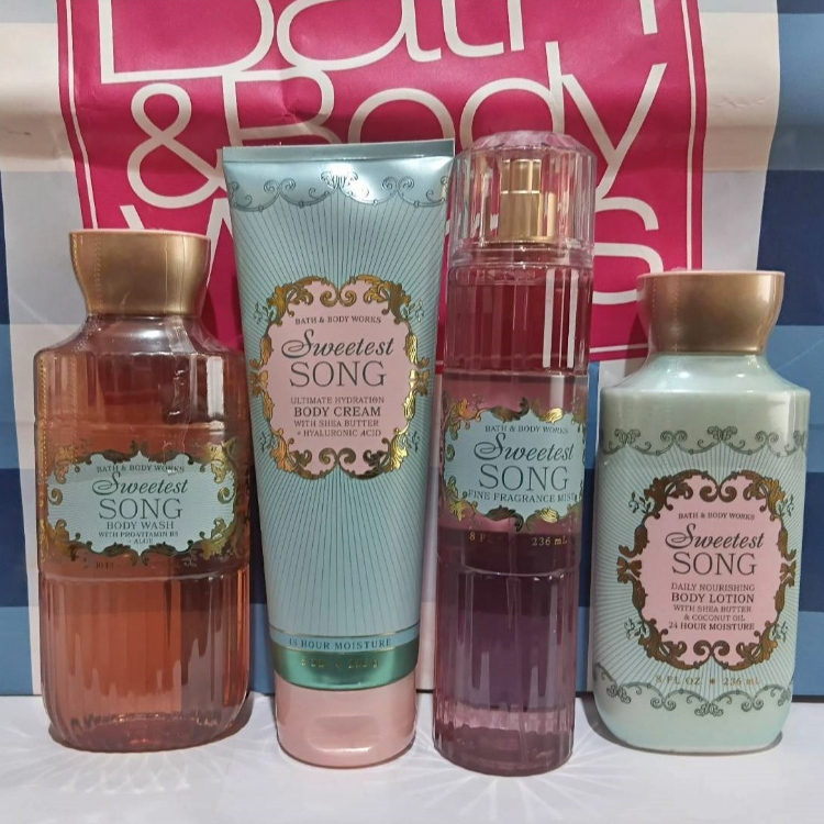 ของใหม่ Bath & Body Works Sweetest Song ของแท้ 100% ขวดใหญ่